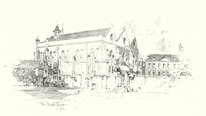 Église du Temple, Londres, en 1761
