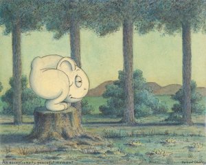 Un moment exceptionnellement paisible, vers 1910