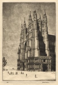 Cathédrale de Canterbury - Herbert Gordon Warlow