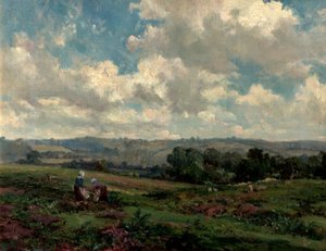Champs dans le Surrey, 1890