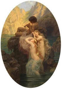 Mélodies de la mer - Herbert James Draper