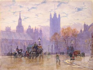 Matin à Parliament Square