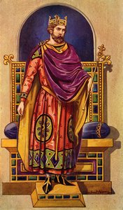 Un roi français des dynasties carolingienne ou capétienne, 1924 - Herbert Norris