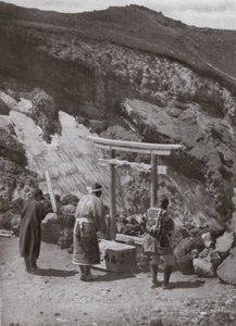 Un sanctuaire au bord du cratère - Herbert Ponting