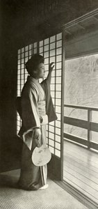 Une étude par le Shoji, 1910 - Herbert Ponting