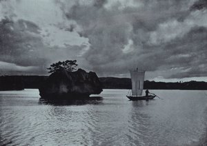Soirée sur la Mer Intérieure - Herbert Ponting