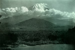 Fuji au lever du soleil, 1910 - Herbert Ponting