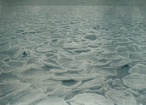 Charge lourde dans laquelle le navire a été retenu, 1912, 1913 - Herbert Ponting