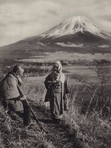 Japon dans les années 1920 : Fuji, la montagne la plus sacrée du Japon