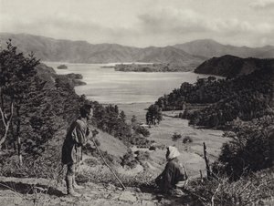 Le Japon dans les années 1920 : Lac Kawaguchi - Herbert Ponting
