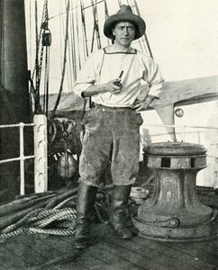Lieut. H. E. De P. Rennick, vers 1910-1913, 1913 - Herbert Ponting