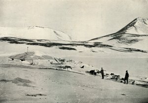 Meares et Demetri à Discovery Hut, 4 novembre 1911, 1913 - Herbert Ponting