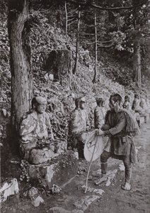 Méditation, une étude à Gamman-ga-Fuchi, Nikko - Herbert Ponting