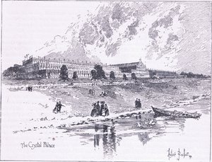 Le Crystal Palace à Hyde Park, Londres, 1851 AD - Herbert Railton