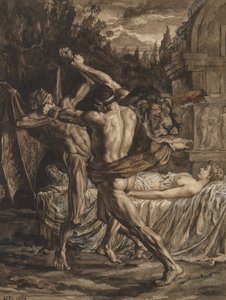 Hercule luttant avec la Mort pour l