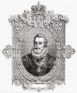 Henri IV, gravé par Pannemaker-Ligny, de 