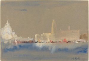 La Salute et le Palais des Doges depuis le Bacino di San Marco