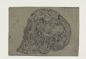 Un crâne - Hercules Segers