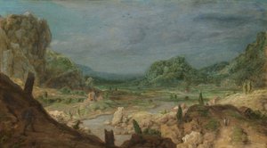 Vallée fluviale, c.1626-30 - Hercules Segers