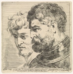 Étude de deux têtes