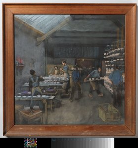 La vieille fabrique de céramique 