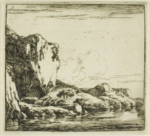 Paysage rocheux