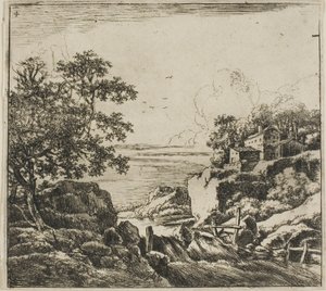 La Cascade, de la série Paysages