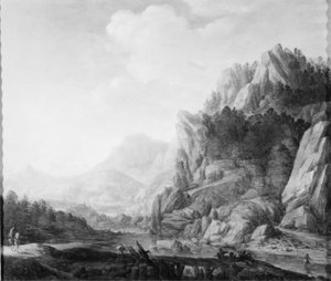 Paysage fluvial - Herman Saftleven