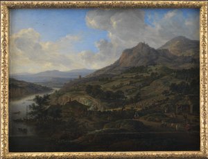 Vendanges au Rhin - Herman Saftleven