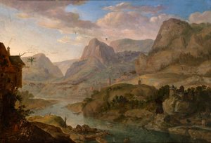 Paysage, 17ème siècle - Herman Saftleven the Younger