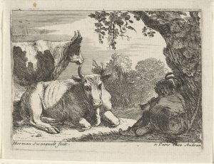 Vaches - Herman van Swanevelt