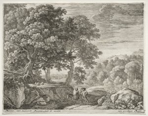 La Fuite en Égypte, c. 1652-1654 - Herman van Swanevelt