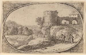 La grande tour ronde - Herman van Swanevelt