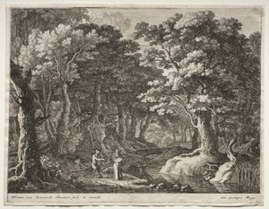 Les pénitents : La tentation de Saint Antoine - Herman van Swanevelt