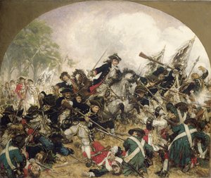 Le vieux Dessauer à la bataille de Turin, 1883 - Hermann Joseph Wilhelm Knackfuss