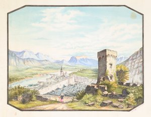 Rattenberg, Tyrol, vers 1858-1882