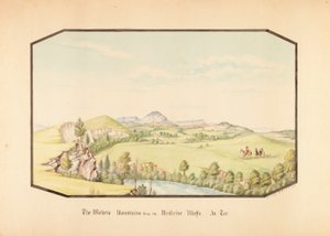 Les montagnes Wichita depuis Medicine Bluff, Territoire indien