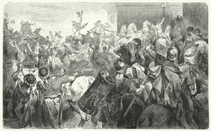 Triomphe de Scipion Émilien après la destruction de Carthage lors de la troisième guerre punique, 146 av. J.-C.