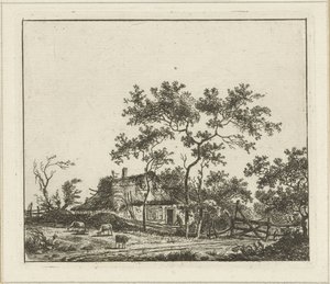 Paysage avec ferme - Hermanus Fock