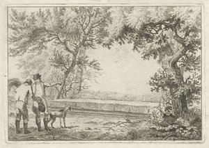 Deux hommes près d