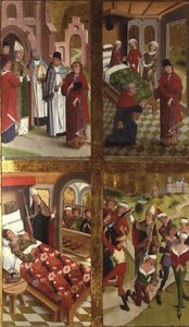 Scènes de la vie de Saint Nicolas de la section intérieure de l