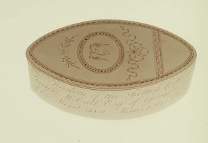 Boîte de liberté, présentée à James McCall par la Scottish Corporation of Cork, 1790