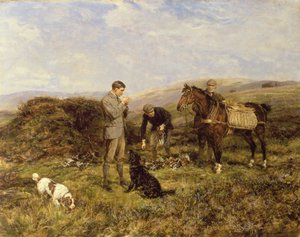 Chasse au tétras, 1901