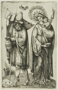 La Sainte Famille avec la colombe du Saint-Esprit