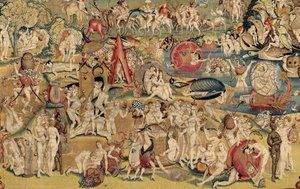 Le Jardin des délices terrestres. vers 1560