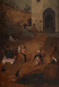 Détail du panneau droit du Jugement Dernier - Hieronymus Bosch