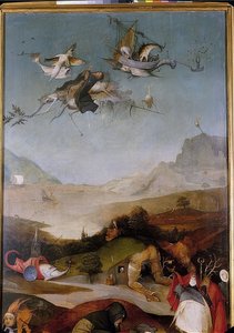 La Tentation de saint Antoine (détail) - Hieronymus Bosch