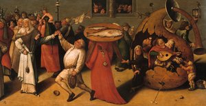 Le combat entre le Carnaval et le Carême (détail)
