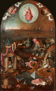 Le Jugement dernier, triptyque, panneau central, ca 1490-1510