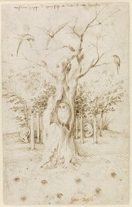 La forêt a des oreilles, le champ a des yeux par Bosch, Hieronymus (vers 1450-1516) - Hieronymus Bosch